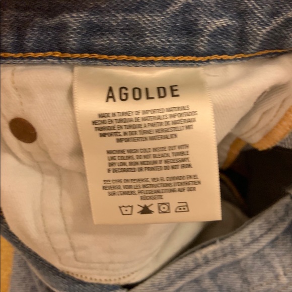 AGOLDE Jean shorts size 29 - Picture 4 of 4